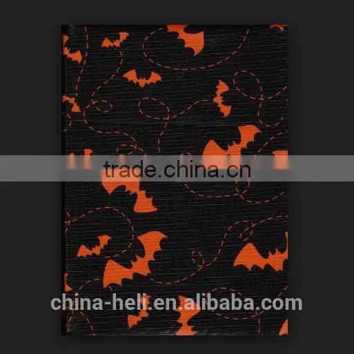 Plastic PEVA Halloween Bat Table Cloth
