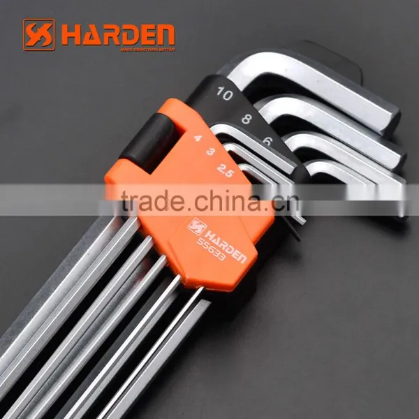 Professional 9PCS Chrome Vanadium Long Ball Key Wrench photo-5