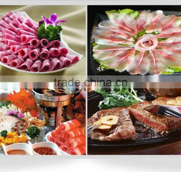 BR011 semi-auto aluminum muttton slicer machine /meat slicer