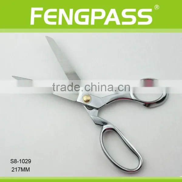 S8-1029 21.7CM Stainless Steel Blades With Zinc Alloy Handle Pink Scissors photo-2