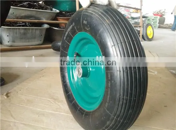 4.00-8 Agriculture Heavy Duty Pneumatic Rubber Wheel photo-2