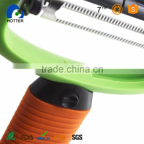 Hot Sale Stainless Steel 3 in 1 Vegetable Slicer Peeler Wholesale photo-5