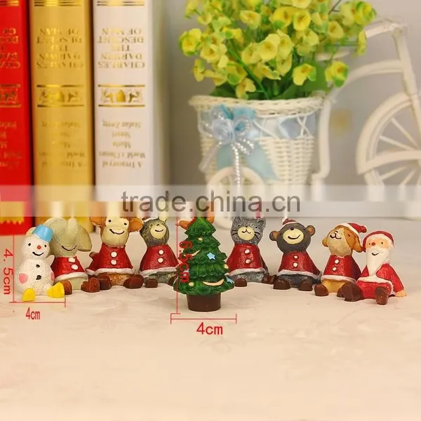 Mini CUTE Fashional Resin Decoration ,Zakka Christmas Gift Look up at the Sky of Animal Resin Handicraft photo-5