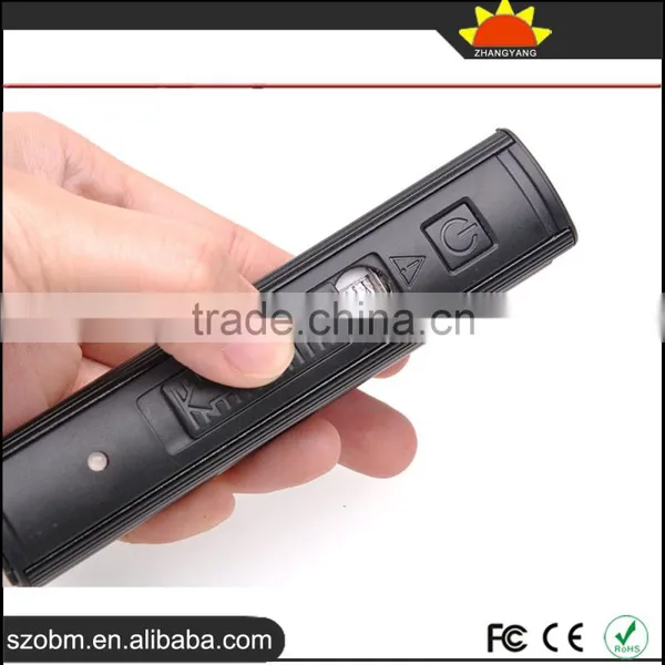 Wholesale OEM Multi-fonction Aluminium Alloy USB Rechargeable LED Flashlight Torch photo-4