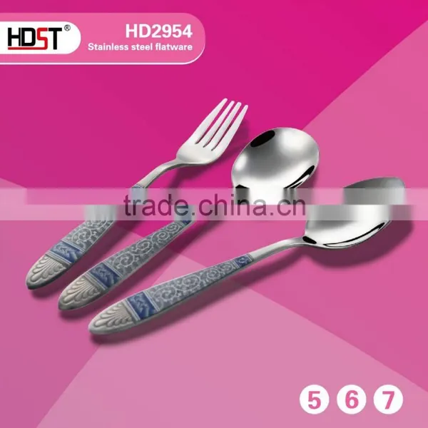 Logo Customized Stainless Steel Royal Silver Cutlery;camping Stainless Steel Cutlery photo-3
