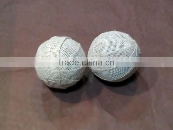 Jute Dust Handmade Christmas Deco Balls photo-3