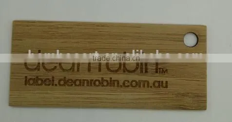 Engraved Bamboo Tag photo-4