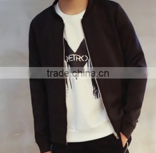 New Style Custom Cheap Men Fashion Fight Club Leather Jacket photo-4