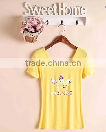 Customized Beautiful Girl Logo Heat Transfer Paper for T-shirt/garment Heat Tranfer Label photo-2