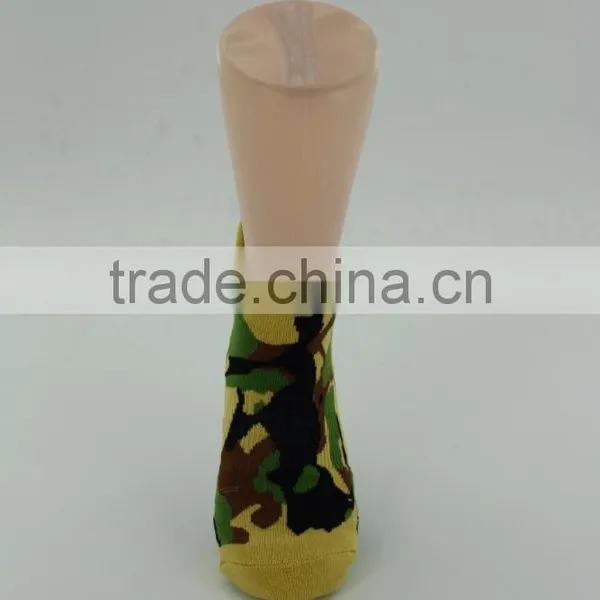 Men Ankle Sport Running Cotton Socks With Camouflage Design photo-2