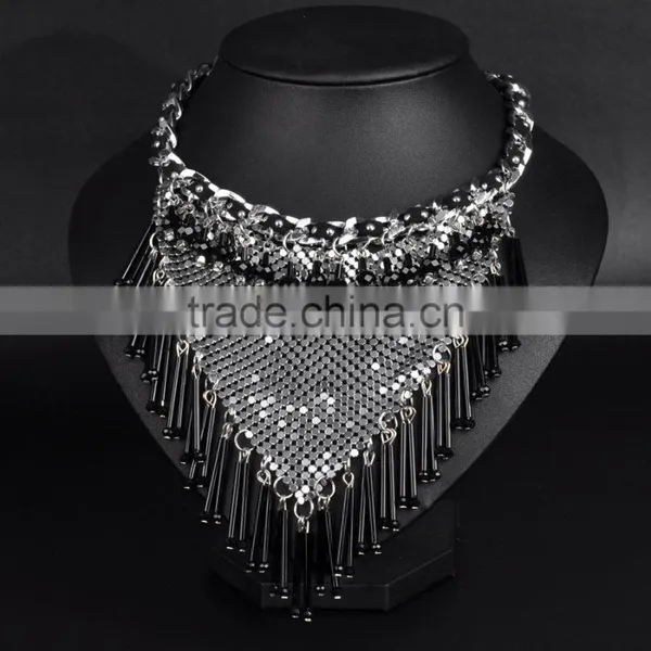 Latest 2016 Pretty Woman Fashion Rib Jewelry Necklace photo-3
