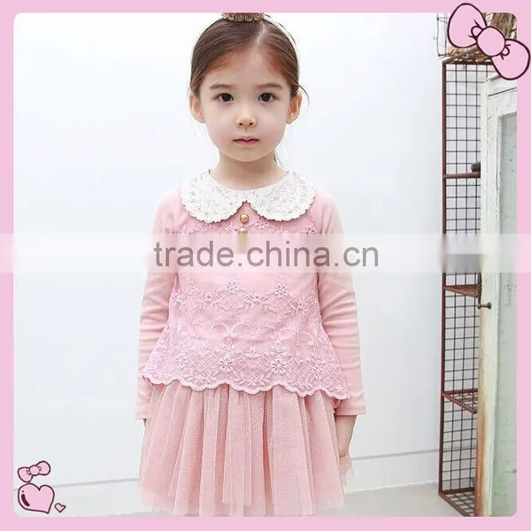 Hot Sale Little Girls Dress Suits Flower Girl Dresses Royal Blue Kids Frocks Designs photo-2