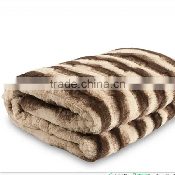 Luxury Australian Style Pashmina Long Brush Fleece Flannel Blankets photo-3