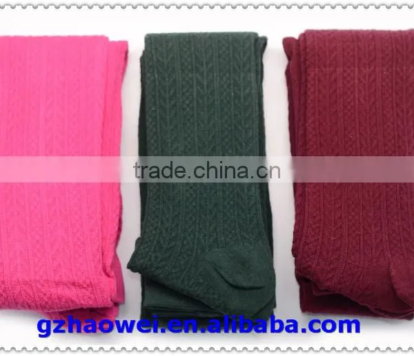 Footless Double Knit School Girls Pantyhose photo-3