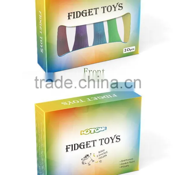 2017 Hot Sale Key Chain Fidget Toy Increase Focus Relieves Stress And Anxiety for Children and Adults Nylon Mesh Fidget Toy photo-4