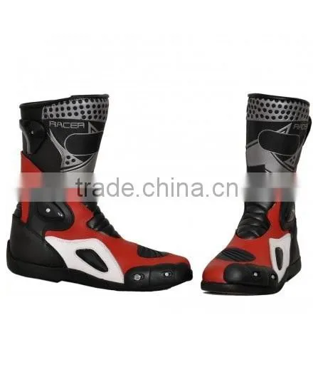 Motorbike Leather Boot/Racing Boot/ LEATHER MOTORCYCLE BOOT photo-5