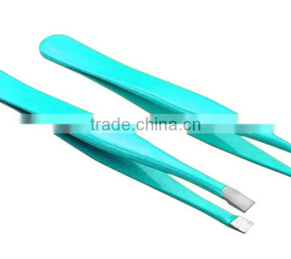 Pointed and Slanted Tweezers Set/ Eyebrow Tweezers Set and Also Great for Ingrown and Chin Hair photo-2