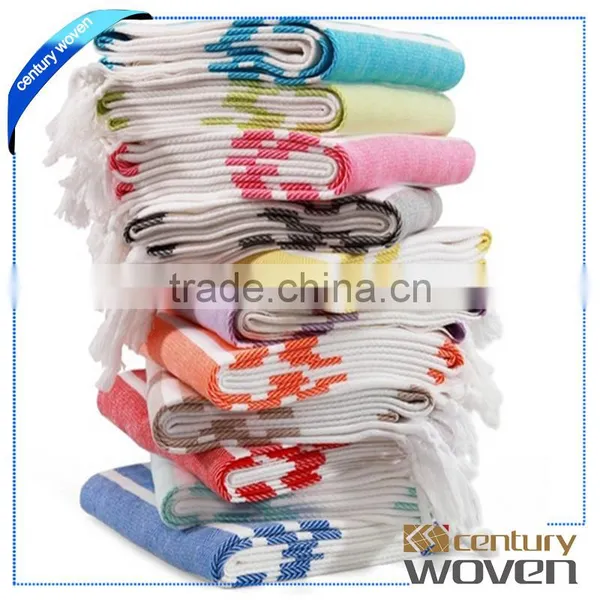 Hotel Selling Pestemal Turkish Cotton Bath Beach Towel