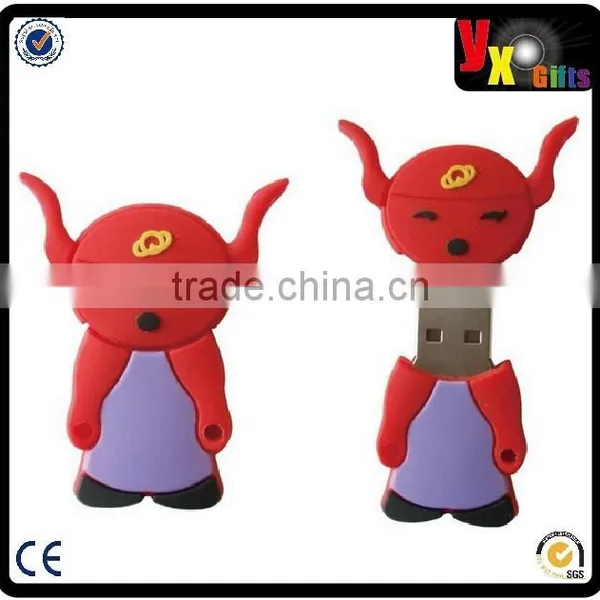 Fish Shaped Cartoon USB PVC Flash Drive , OEM Cartoon USB Flash Drives Welcome, Direct Selling USB Flash Drives From USB Factory