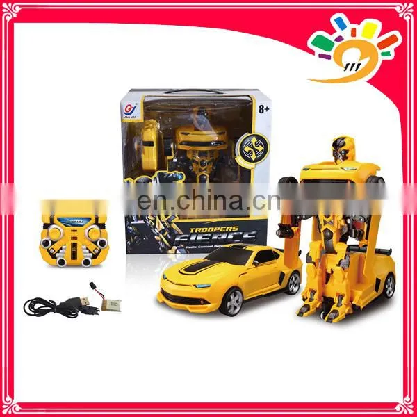 Remote Control Car rc Robot 2.4G Car Transform Robot Toy