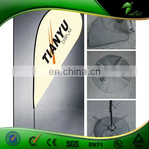 Custom Single Side Durable Outdoor Flag / Feather Flag / Beach Flag For Advertising photo-4
