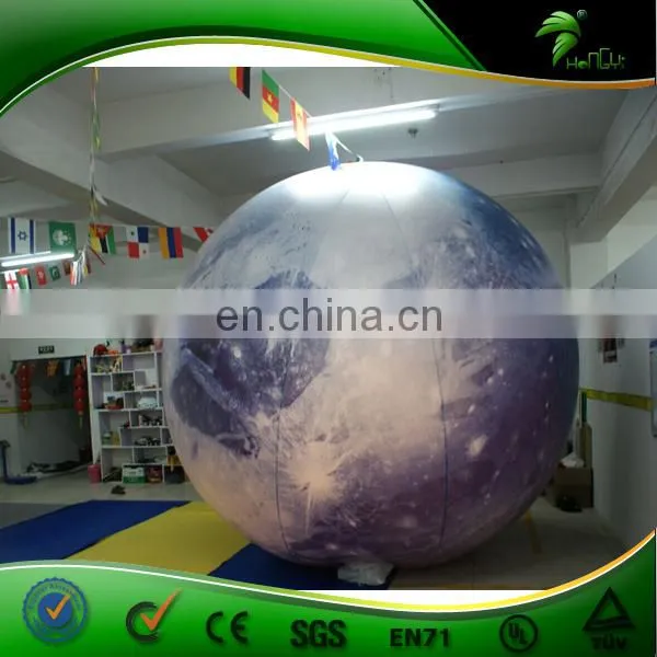 Astonishing Inflatable Decoration Sphere Moon Balloon Inflatable Chandelier Planet LED Light photo-6
