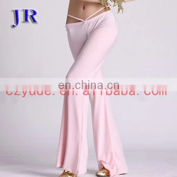 Crystal Cotton Practice Belly Dancing Pants K-4005# photo-4