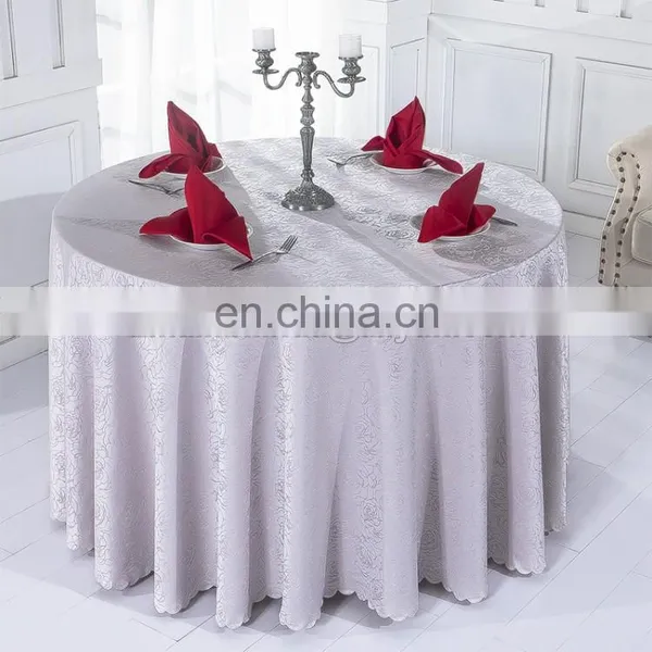 100%polyester Hotel Tablecloths Overlays photo-5