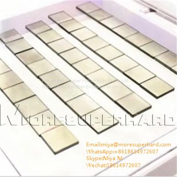 CVD Synthetic Diamond Plates for Ultra Precision Cutting Tools Miya@moresuperhard.com photo-4