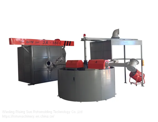 Carrousel Rotomolding Machine Rotation Roto Mould Machine Carrousel Making Machine photo-2