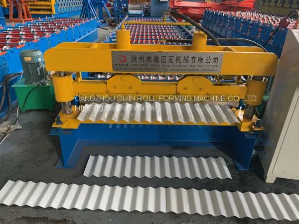 Roof Panels Corrugated Color Steel Roll Forming Machine photo-2