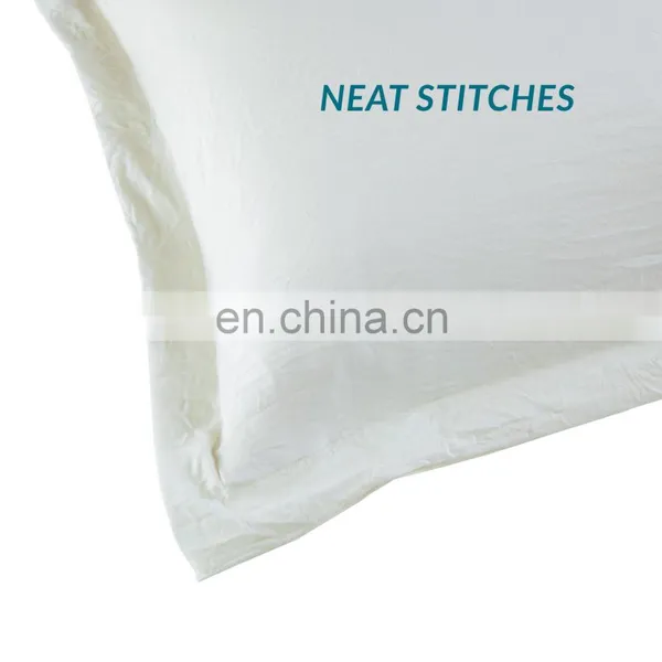 Luxury Brand Warm Beige White Microfiber Twin Queen King Size Bed Sheet Duvet Cover With Zip photo-3