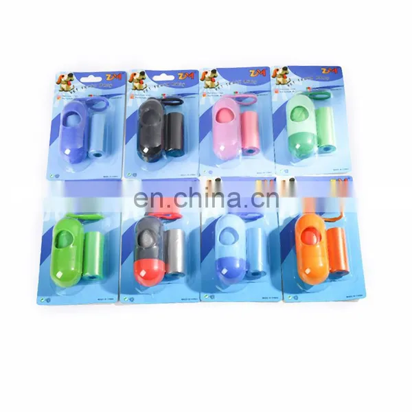 Pill Shape Dispenser Portable Pet Dog Waste Bag With Dispenser Dog Poop Bag photo-2