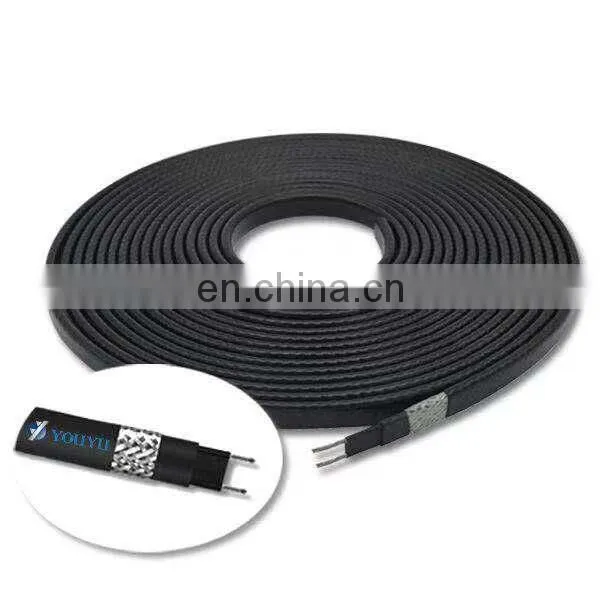 Easy Install Self Regulating Heating Cable Electric Heating Cable for Outdoor Heat Tracing Cable Transmitter photo-2