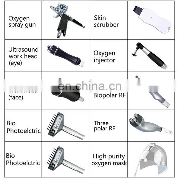 10 in 1 Water Jet Peel BIO Face Liting Ultrasonic Skin Rejuvenation Oxygen Dome Machine photo-6