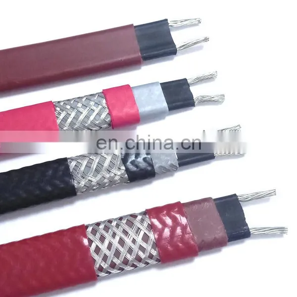 Freeze Protection Self Regulate Heating Cable Heat Trace Cable Polimer Heater Cable 75m photo-2