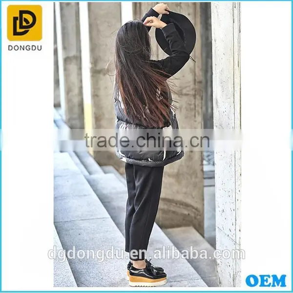 New Latest Design Winter Coat Fashion Lady Women's Tweed Short Jacket photo-3