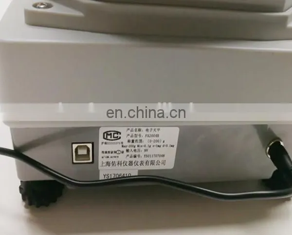 FA 2204 0.0001g Electronic Analytical Balance 0.1mg With Printer photo-2