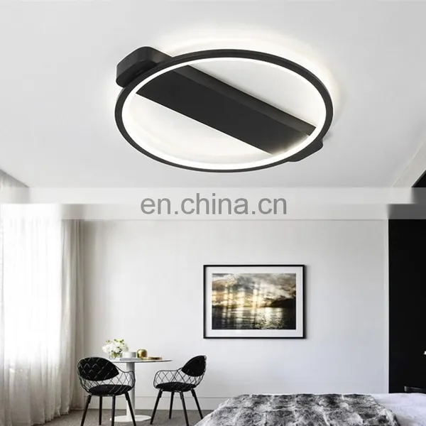 Modern Simple Circle Led Ceiling Light for Bedroom Light photo-2