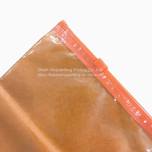 Custom Plastic Packaging Bag With Zipper for Clothing photo-3