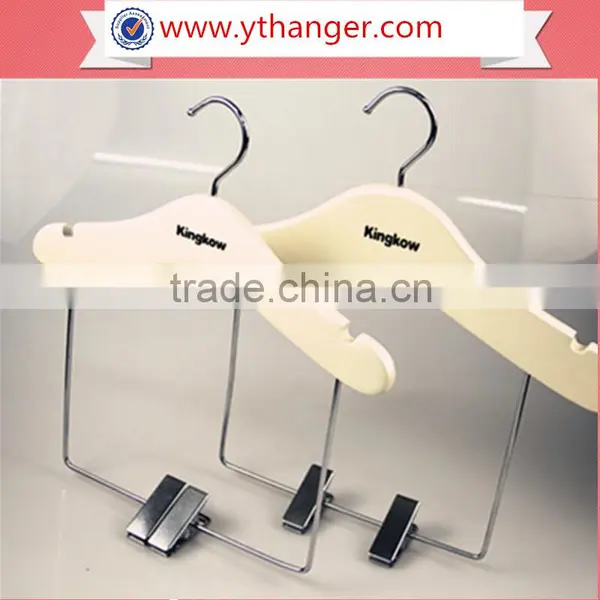 CY-X313 Fashion Design Printed Logo Wood Hanger for Baby Children photo-4