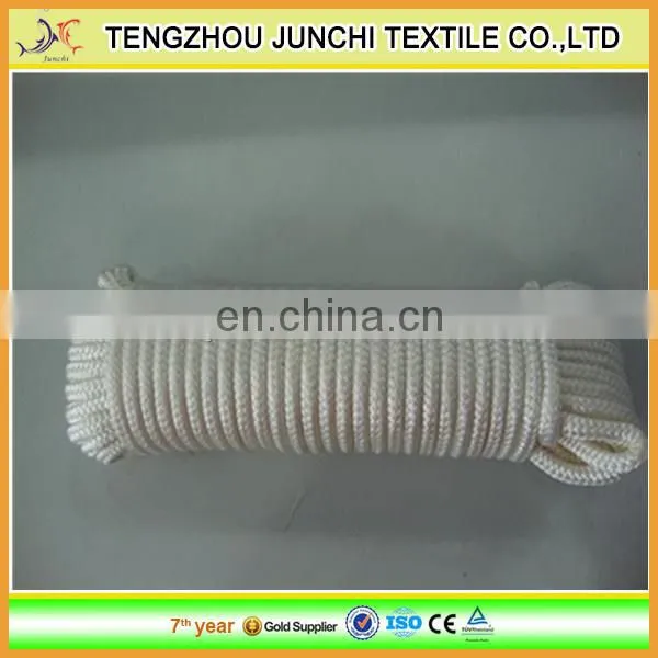 High Quality Solid Double Braided Polyester Rope photo-2