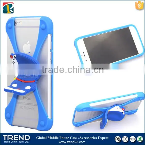 Bumpers Universal Silicone Stand Cartoon Silicone Bumper Case for 1~7 Inches Quality Choice photo-5
