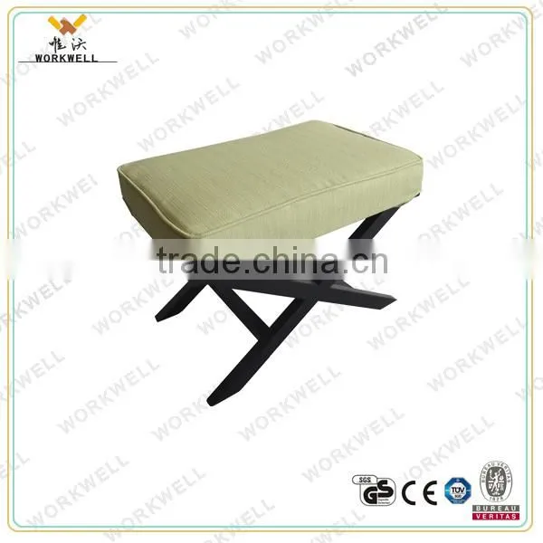 WorkWell Good Fabric or pu Dining Room Stool With X-LEG Kw-D4173 photo-6
