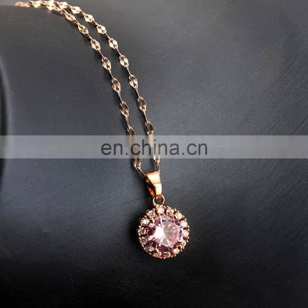 9K, 14K, 18K Real Gold Cable Chains Necklace Yellow Gold Rose Gold White Gold Solid Gold Link Chain photo-3