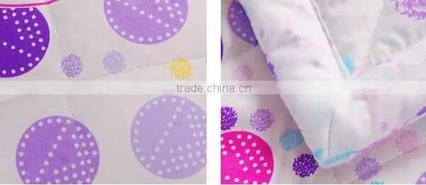 Cheap Purple Red Dot Reactive Print Sleeping Summer Quilt photo-2