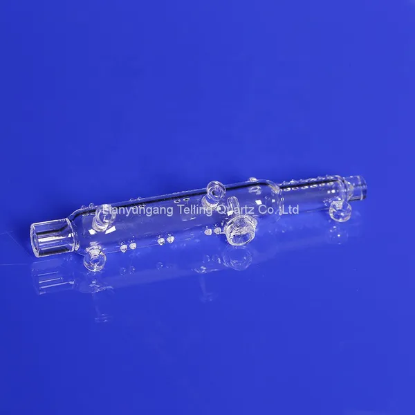Customized Quartz Tube Instrument Quartz Glass Tube Lab Apparatus photo-2