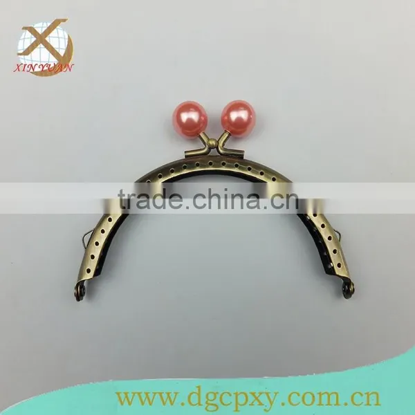 Purse Metal Frame With Various Color Gems photo-2