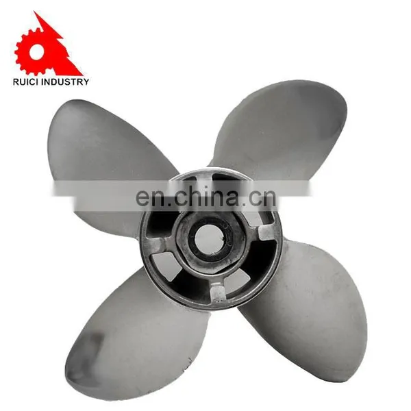 6 Blades Mirror Polished Stainless Steel Small rc Boat Propeller photo-5