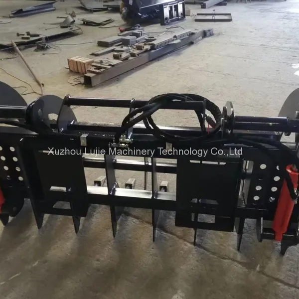 China Root Grapple Rake Attachments for Skid Steer photo-3